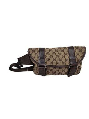 Gucci Belt Bag GG Canvas Brown Beige